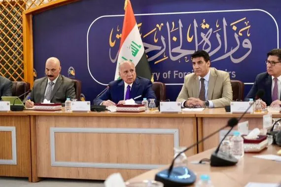 وزير الخارجية يترأس اجتماعاً موسعاً لبحث التحديات المائية والبيئية في العراق شفق نيوز