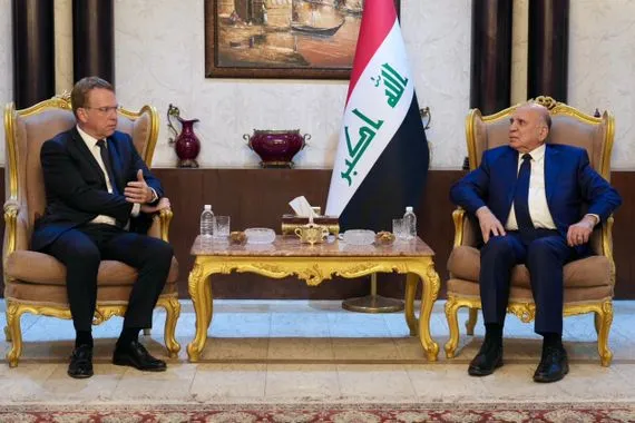 لقاء في بادلد يبحث استعدادات زيارة ماكرون المرتقبة إلى العراق