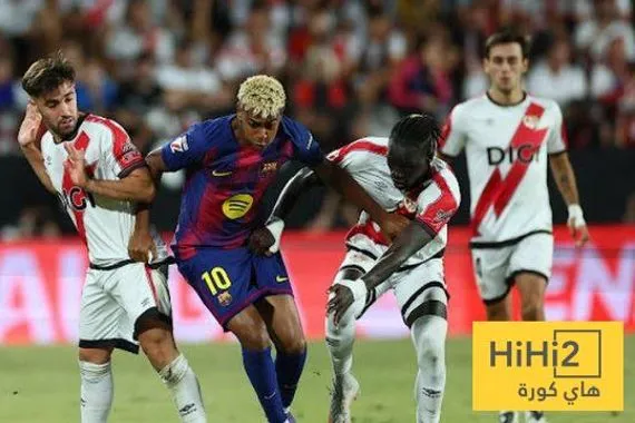 برشلونة يسقط في فخ التعادل امام رايو فاليكانو شاهد الأهداف