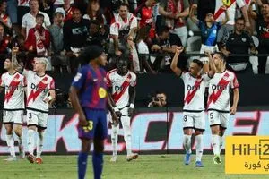 فيديو هدف رايو فاليكانو في شباك برشلونة
