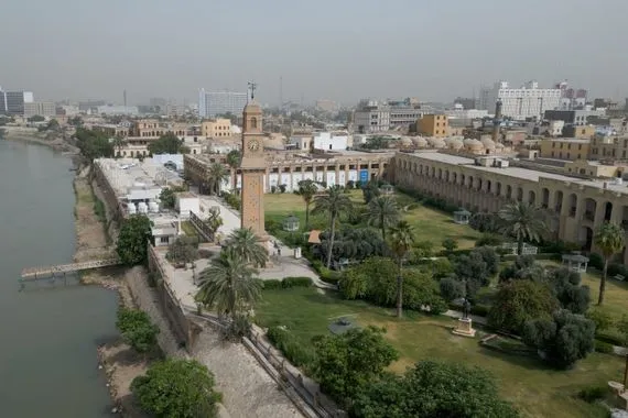 الأنواء الجوية المنخفض الحراري يودع العراق