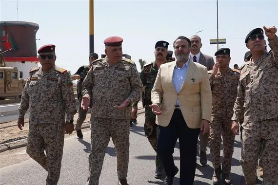 بعد زيارة الحمداني افتتاح جسر معسكر التاجي لتخفيف الزحام المروري في شمال بغداد