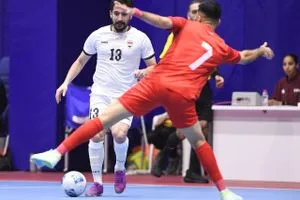 منتخبنا الوطني لكرة الصالات يتغلب على نظيره البحريني وديا وكالة الانباء العراقية واع