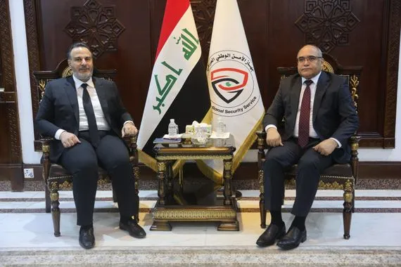 الحمداني لرئيس جهاز الأمن الوطني نقف مع الأجهزة الأمنية بالحرب على المخدرات والإرهاب