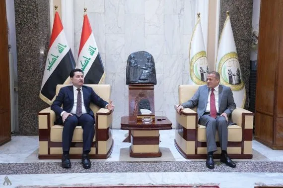 نائب رئيس البرلمان ورئيس مجلس الدولة يبحثان توسيع آليات التعاون التشريعي بين المؤسسات وكالة الانباء العراقية واع