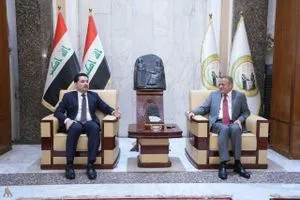 نائب رئيس البرلمان ورئيس مجلس الدولة يبحثان توسيع آليات التعاون التشريعي بين المؤسسات وكالة الانباء العراقية واع