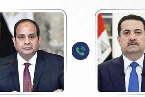 العراق ومصر يناقشان تطورات الأحداث في المنطقة