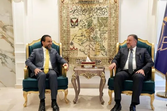 الحلبوسي والخنجر يبحثان الأوضاع السياسية والاستحقاقات الانتخابية