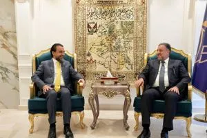 الحلبوسي والخنجر يبحثان الأوضاع السياسية والاستحقاقات الانتخابية