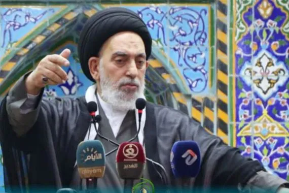 إمام جمعة النجف يطالب بعقوبات على إسرائيل ويشيد بحدث غاب 62 عاماً