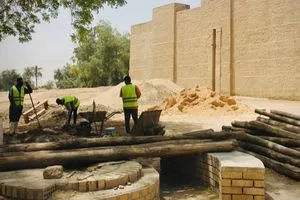 عبر معبد ننماخ العملاق سياحة جديدة تولد في العراق شفق نيوز