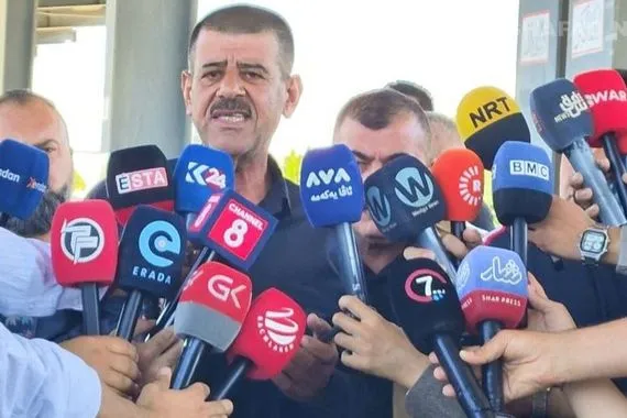 سائقو مرآب شهرزور بالسليمانية يحتجون على تدشين خط نقل مع ديالى يهدد أرزاقنا شفق نيوز