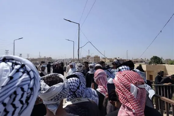 تظاهرات في ميسان احتجاجًا على شح المياه