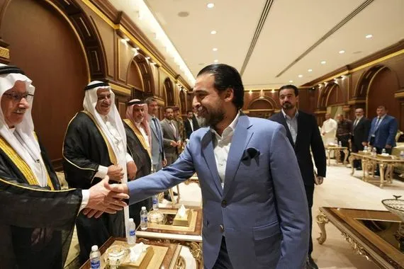 أكدوا دعمهم لقيادة ومرشَّحي تقدم الحلبوسي يلتقي شيوخ ووجهاء قرية الدولاب غربي الأنبار