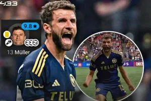 اول هاتريك لتوماس مولر مع ناديه الجديد