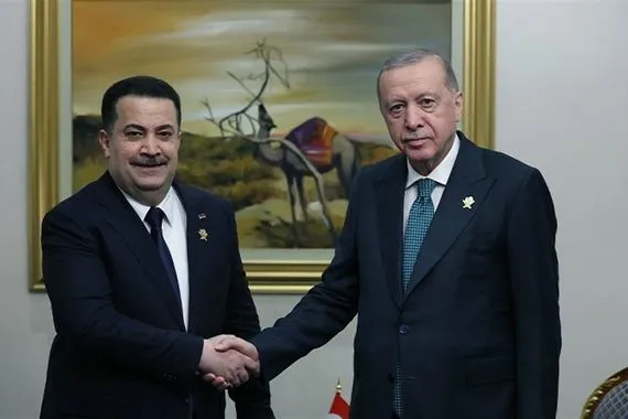 السوداني يلتقي أردوغان في الدوحة