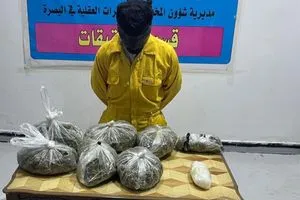 ضبط إيراني بحوزته 3 كغم من المخدرات في البصرة