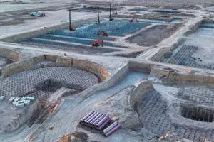 محافظ بغداد تسارع الأعمال في محطة معالجة مجاري النهروان