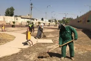 بلدية كركوك تطلق أوسع حملة لزيادة المساحات الخضراء صور شفق نيوز