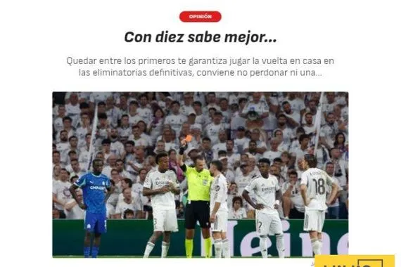 ريال مدريد بعشرة لاعبين والسحر لا يتوقف