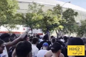 صور فوضى في مدريد بسبب مشجعي مارسيليا