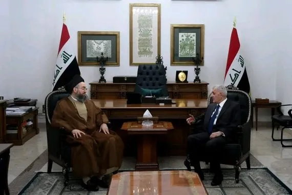 عبد اللطيف رشيد يبحث مع عمار الحكيم الاستقرار والتحضيرات للانتخابات وكالة بغداد اليوم الاخبارية