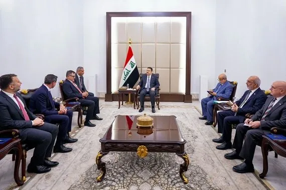 السوداني الحكومة تولي أهمية كبيرة لعمل الشركات النفطية الكبرى الأميركية في العراق