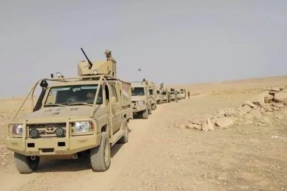 الحشد الشعبي يبطل مفعول عبوتين ناسفتين في صحراء غربي الرمادي