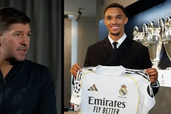 جيرارد يعلق على انتقال أرنولد إلى ريال مدريد