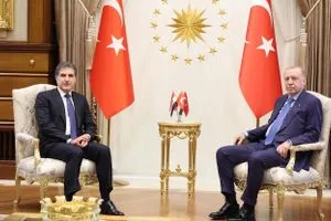 ملفات دسمة على الطاولة كشف تفاصيل لقاء نيجيرفان بارزاني أردوغان شفق نيوز