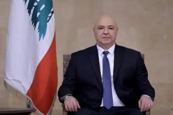 الرئيس اللبناني يندّد بغارات اسرائيلية ليلية استهدفت منشآت مدنية