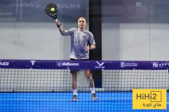 صورة إنييستا يعود إلى المنافسات الرياضية ولكن في ميدان مختلف