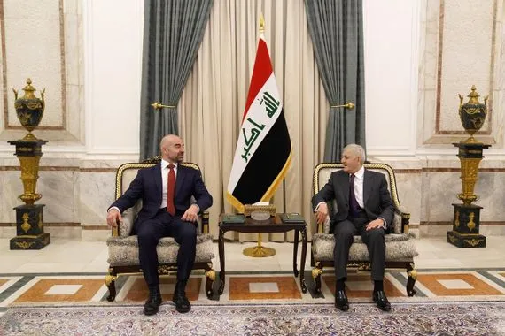 رئيس الجمهورية يؤكد أهمية توحيد الجهود لضمان الأمن والاستقرار والتقدم بالعراق وكالة الانباء العراقية واع