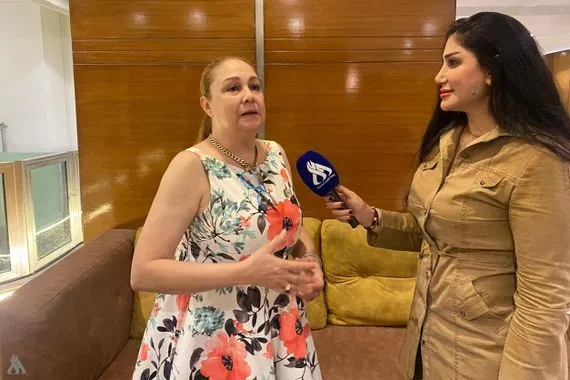 شيرين الفنان العراقي يتميز بالانضباط وهو جزء أساسي من عملية الإبداع وكالة الانباء العراقية واع