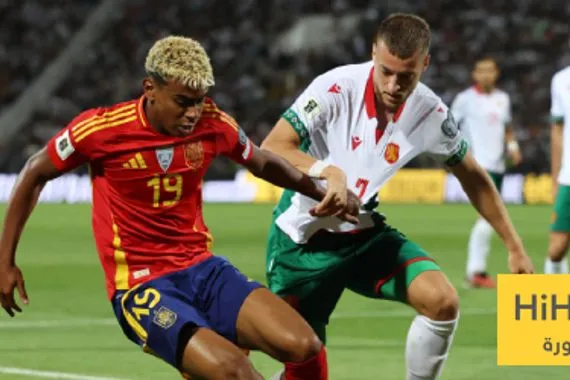 بالأرقام تفوق كاسح لإسبانيا على بلغاريا