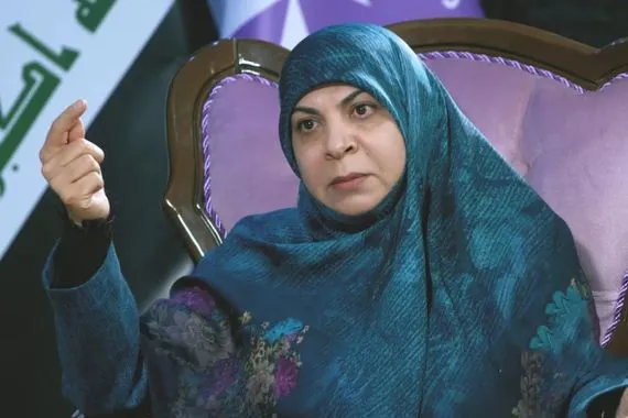 حنان الفتلاوي إبعاد الحلبوسي عن البرلمان كان خطأ ولم يكن مضرّاً شيعياً