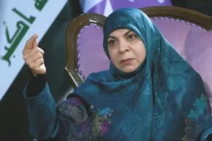 حنان الفتلاوي إبعاد الحلبوسي عن البرلمان كان خطأ ولم يكن مضرّاً شيعياً