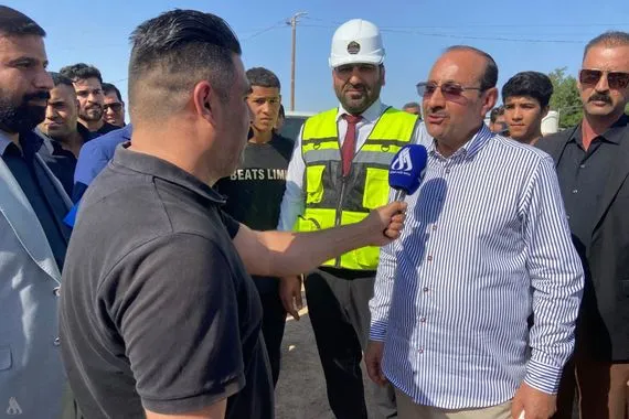 محافظ بغداد ارتفاع نسبة إنجاز مشروع مجاري النهروان إلى 32 وكالة الانباء العراقية واع