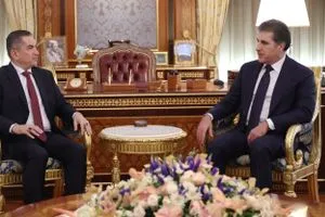 نيجيرفان بارزاني يبحث مع الزرفي الانتخابات المقبلة شفق نيوز