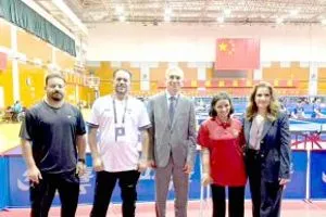 الزمان تشارك نجلة عماد تتويجها بميدالية آسيوية