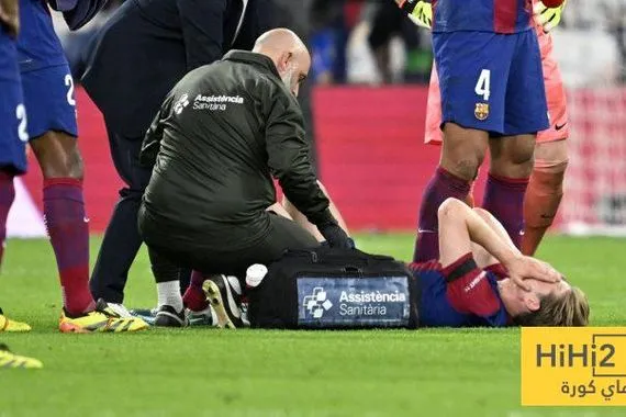 دي يونغ يُعلق على أزمة الإصابات في الموسم الحالي