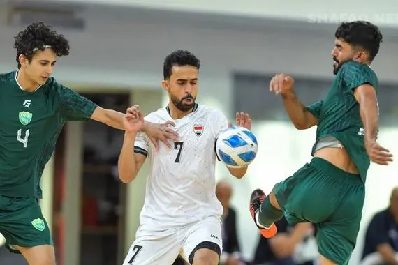 العراق يستهل مشواره في تصفيات آسيا لكرة الصالات بانتصار كبير على باكستان شفق نيوز