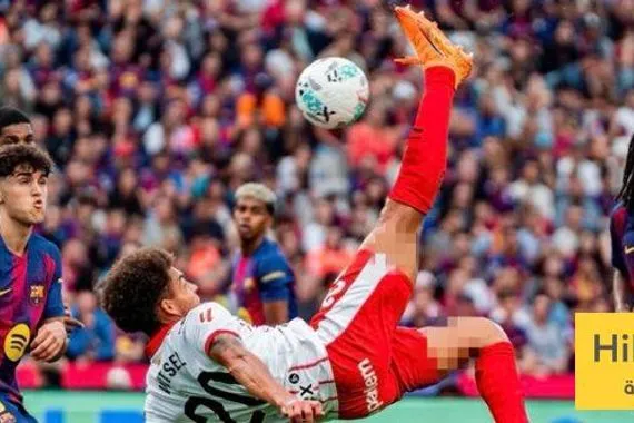 التعادل يحسم الشوط الأول بين برشلونة و جيرونا في الليغا