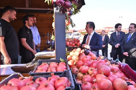 اربيل تحتضن مهرجان پيرمام للمنتجات الخريفية صور شفق نيوز