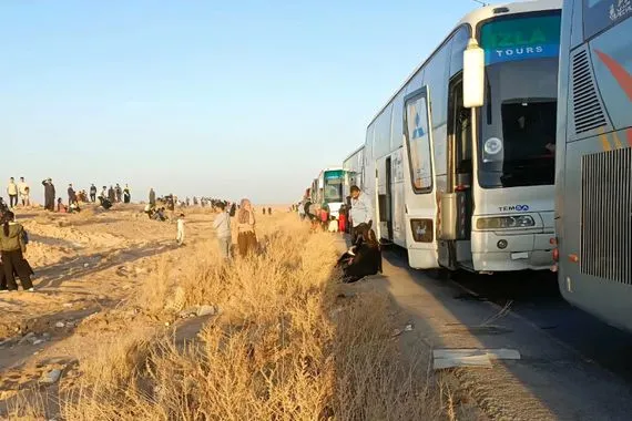 توترات حلب توقف حركة النقل بين مناطق الإدارة الذاتية والداخل السوري شفق نيوز