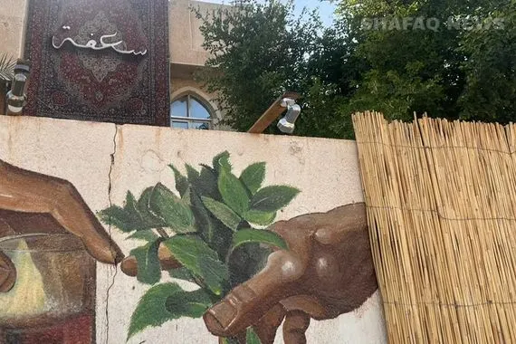 سعفة الأنبار ملاذ للفنانين والمجتمع ونافذة للعالم شفق نيوز