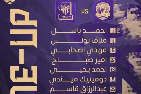 تشكيلة مواجهة الشرطة والاتحاد السعودي في ابطال آسيا 2 وكالة بغداد اليوم الاخبارية
