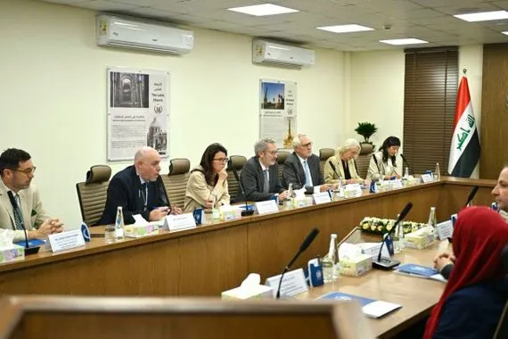 العراق والاتحاد الأوروبي يبحثان التعاون القضائي لمكافحة الإرهاب والجريمة المنظمة وكالة الانباء العراقية واع