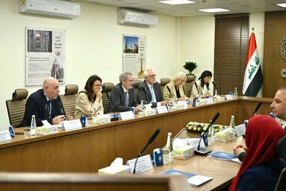 العراق والاتحاد الأوروبي يبحثان التعاون القضائي لمكافحة الجريمة المنظمة