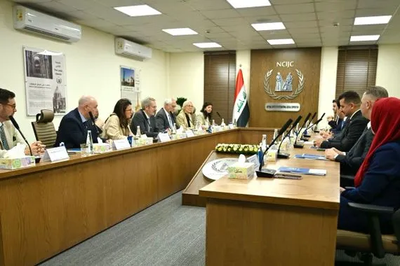 العراق والاتحاد الأوروبي يبحثان التعاون القضائي لمكافحة الإرهاب والجريمة المنظمة